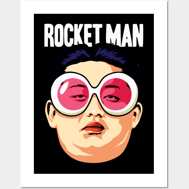 ROCKET MAN Wall Art by mapasakehh